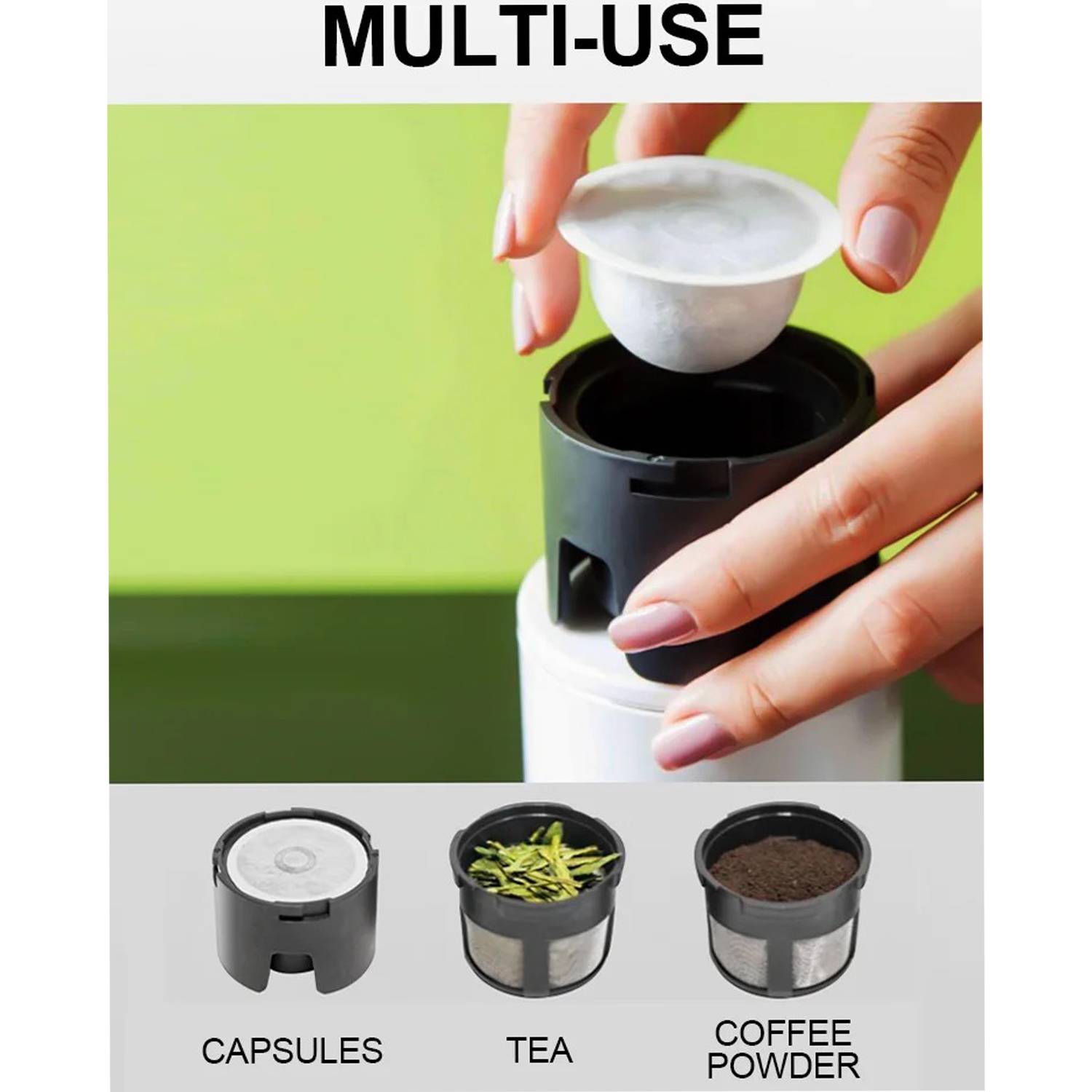 Outdoor Portable Mini Electric Coffee Maker 3