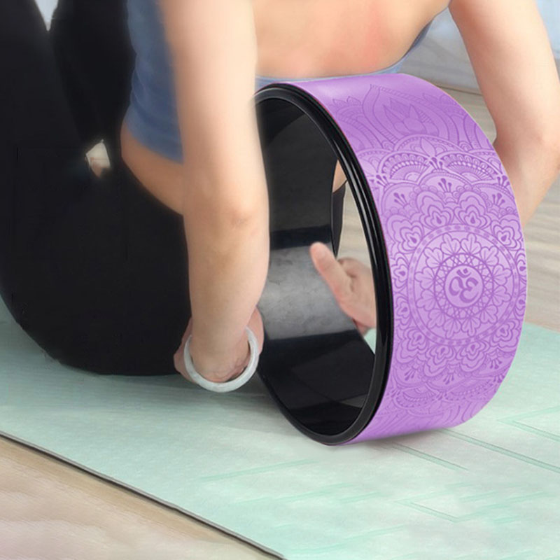 Stretching Back Yoga Wheel Roller 7