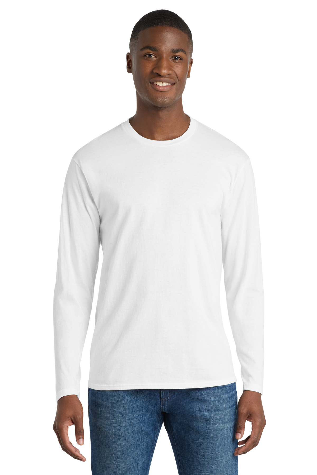 Port & Co Long Sleeve Fan Favorite Tee. PC450LS 7