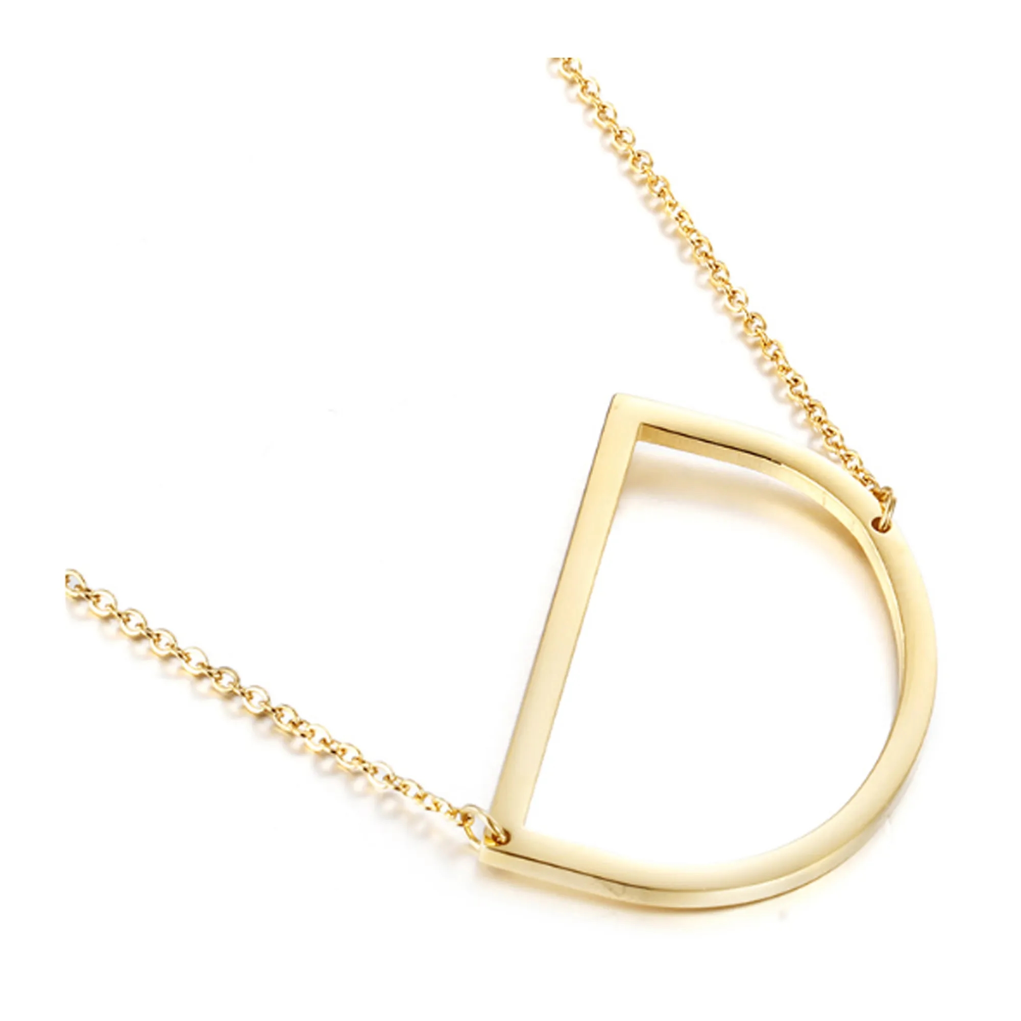 Letter Pendant Necklace 1