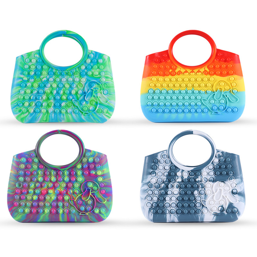 Duck Silicone Fidget Pop Handbag
