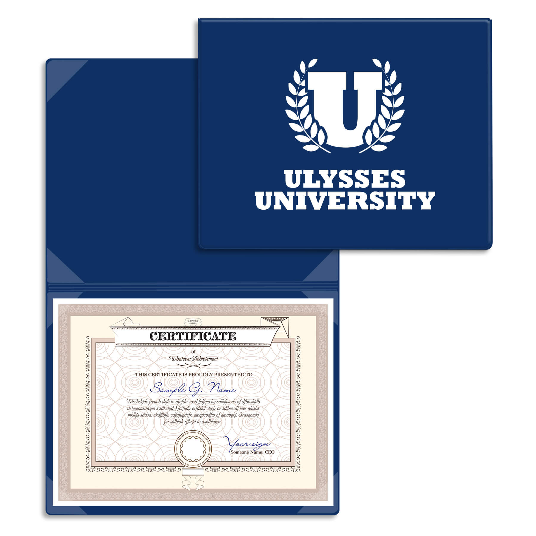 Certificate/Diploma Holder - 8 Corners 16