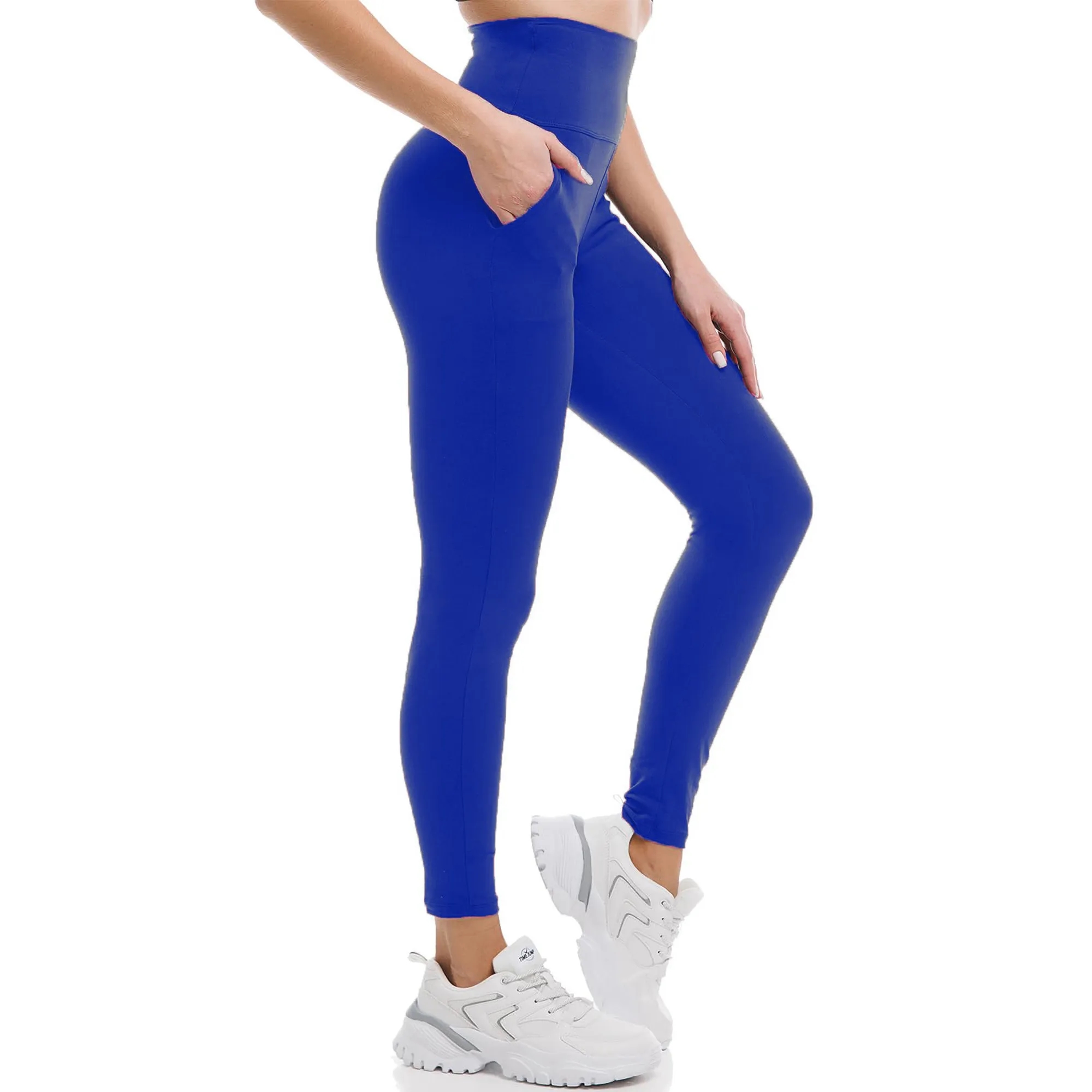 Premium High-Waisted Leggings with Pockets Yoga Pants 9