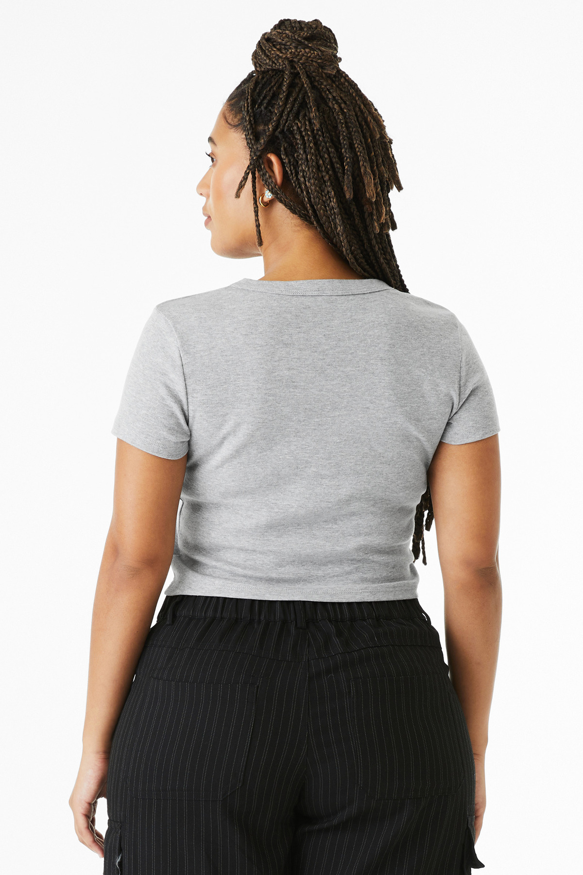 BELLA+CANVAS Women's Micro Rib Baby Tee BC1010 28