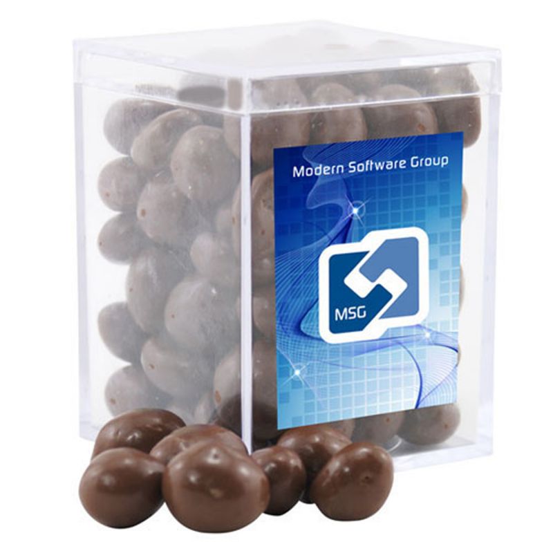 Acrylic Box with Choc Covered Peanuts 1