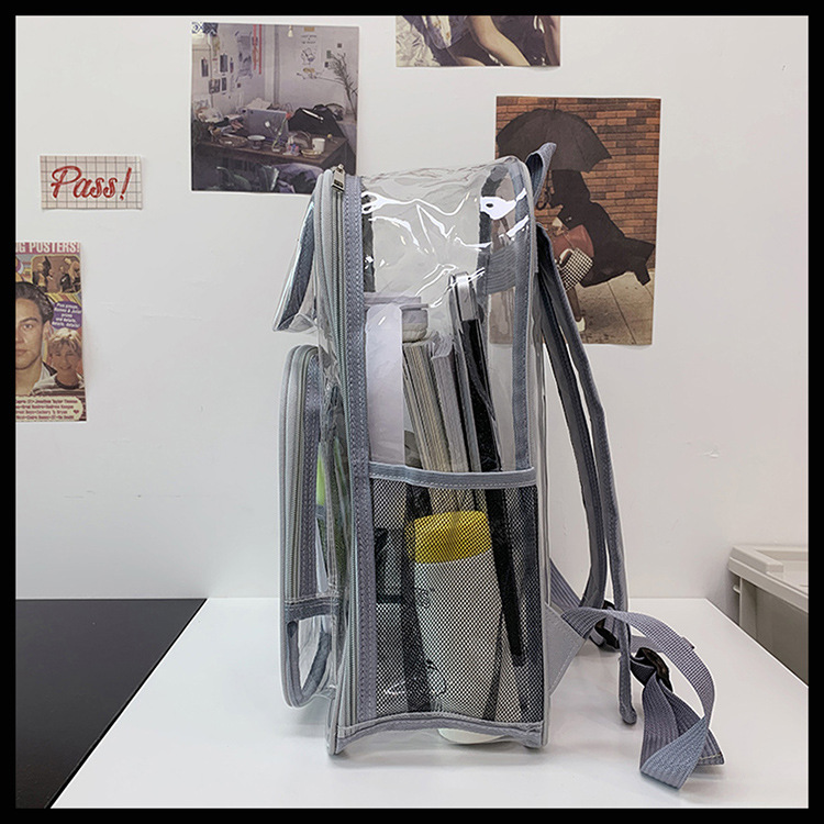 PVC Plastic Backpack 14