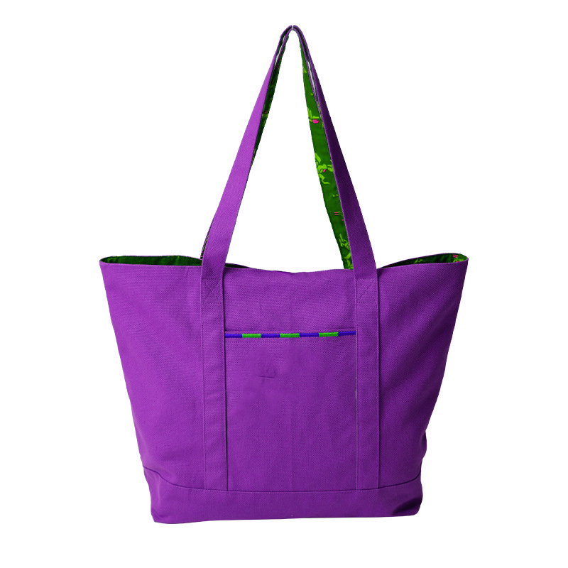 Polyester Cotton Shopping Bag, custom tote bag with logo imprint 8