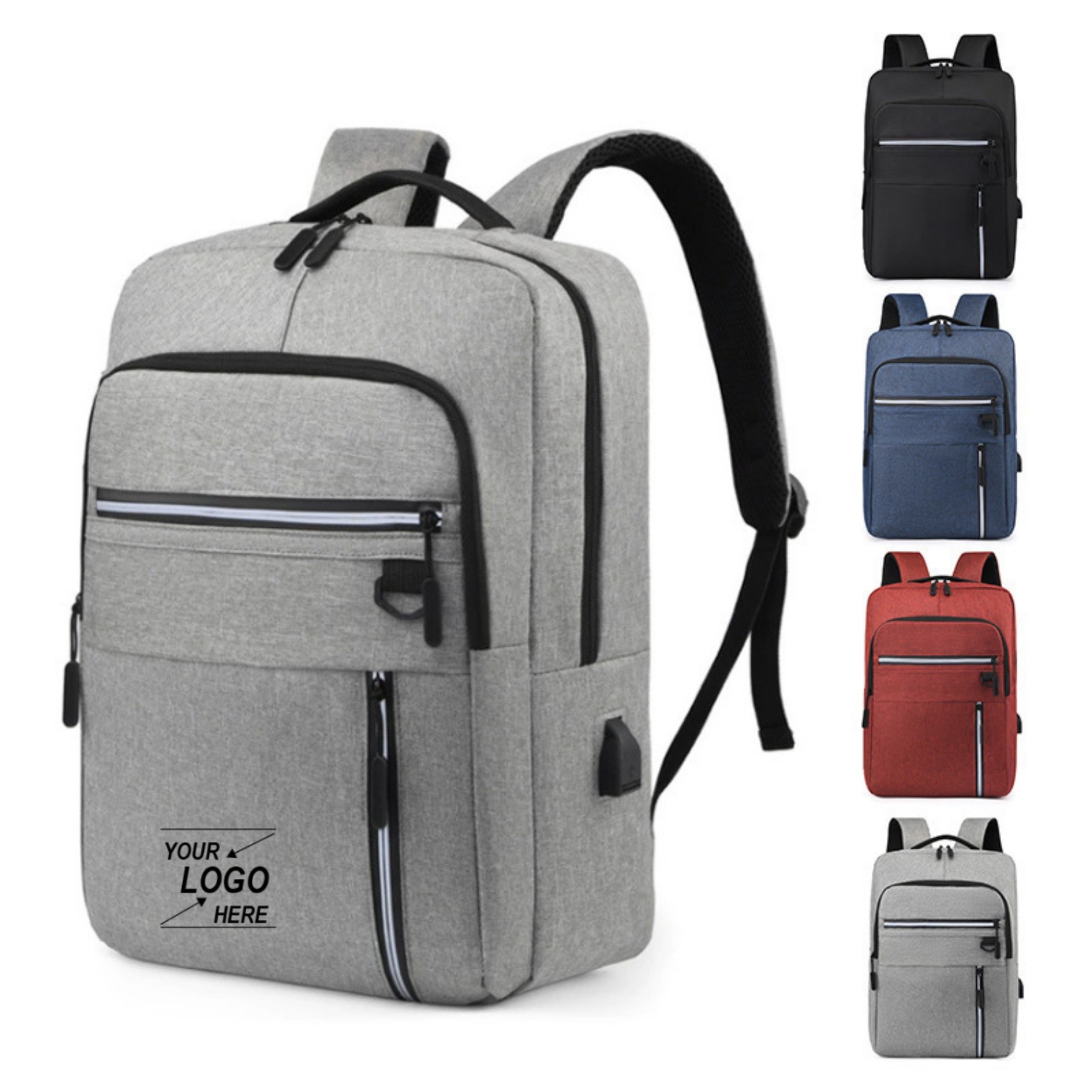 USB Charging Laptop Backpack 1