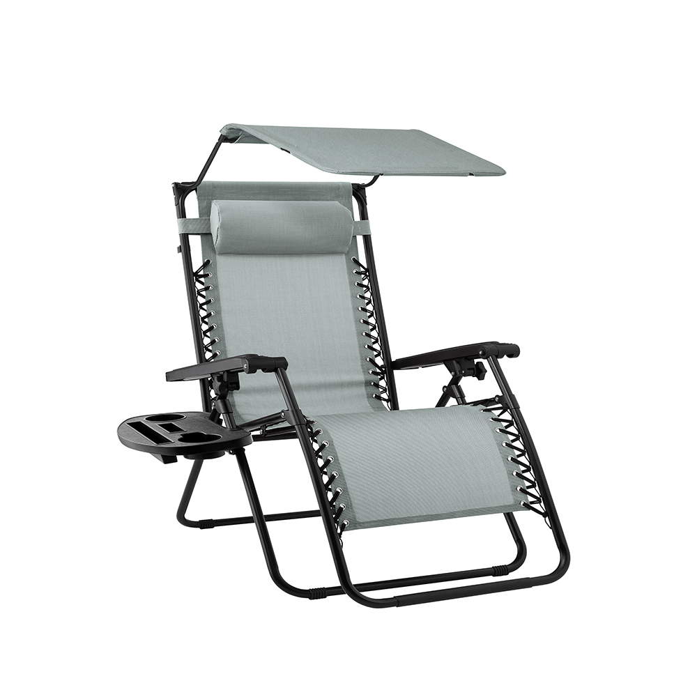 Zero Gravity Lounger with Canopy Shade 23