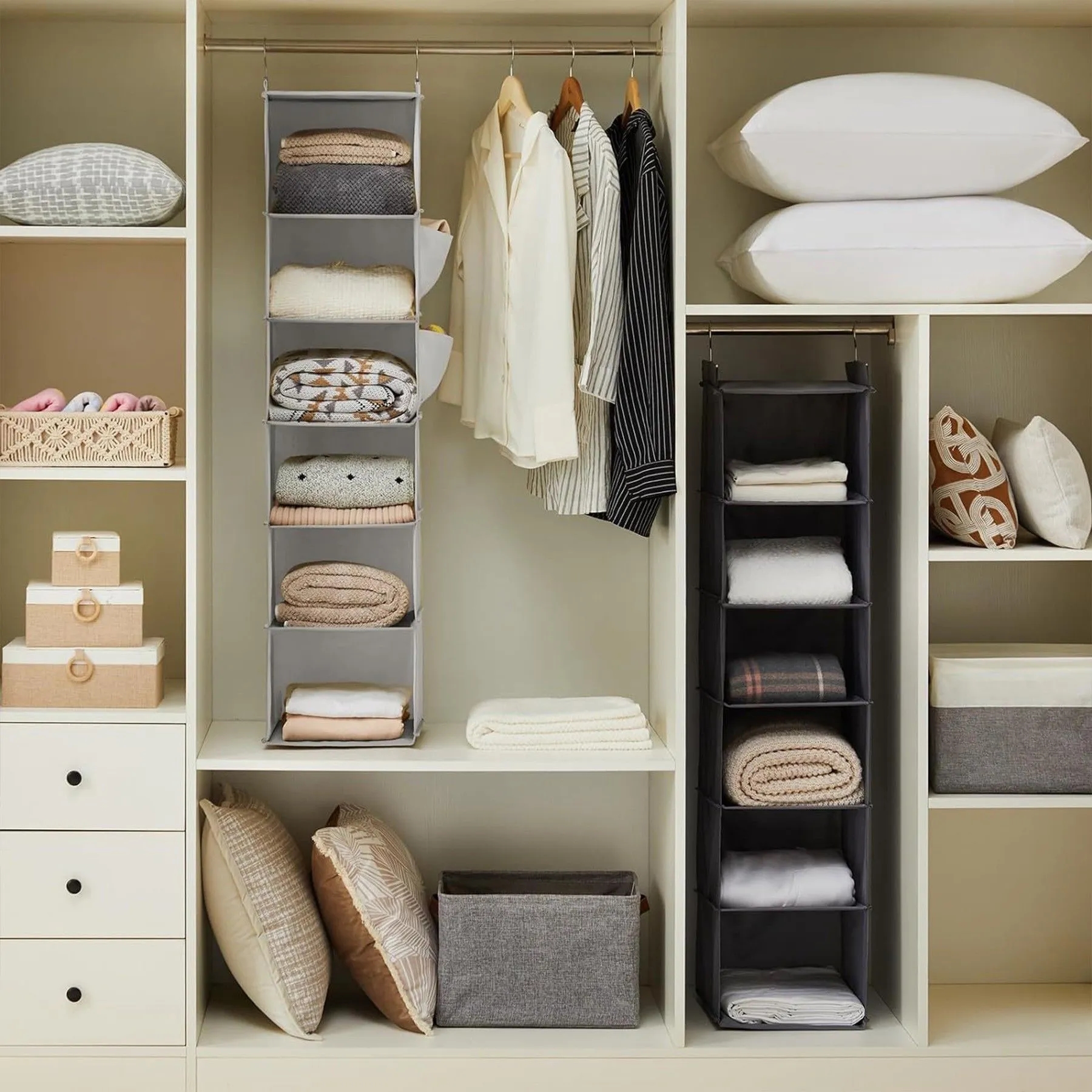 6-Shelf Hanging Closet Organizer 6
