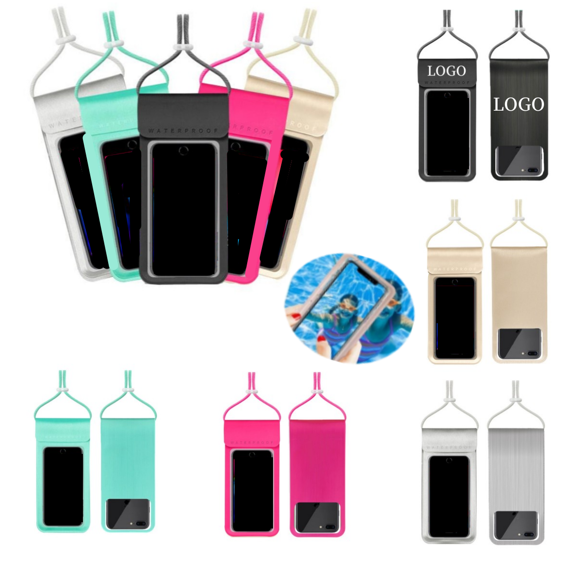 High Quality Waterproof Phone Pouches 12