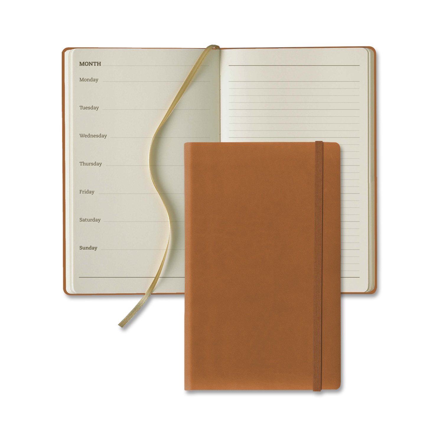 Castelli Tucson Medio Ivory Page Perpetual Weekly Notes 1