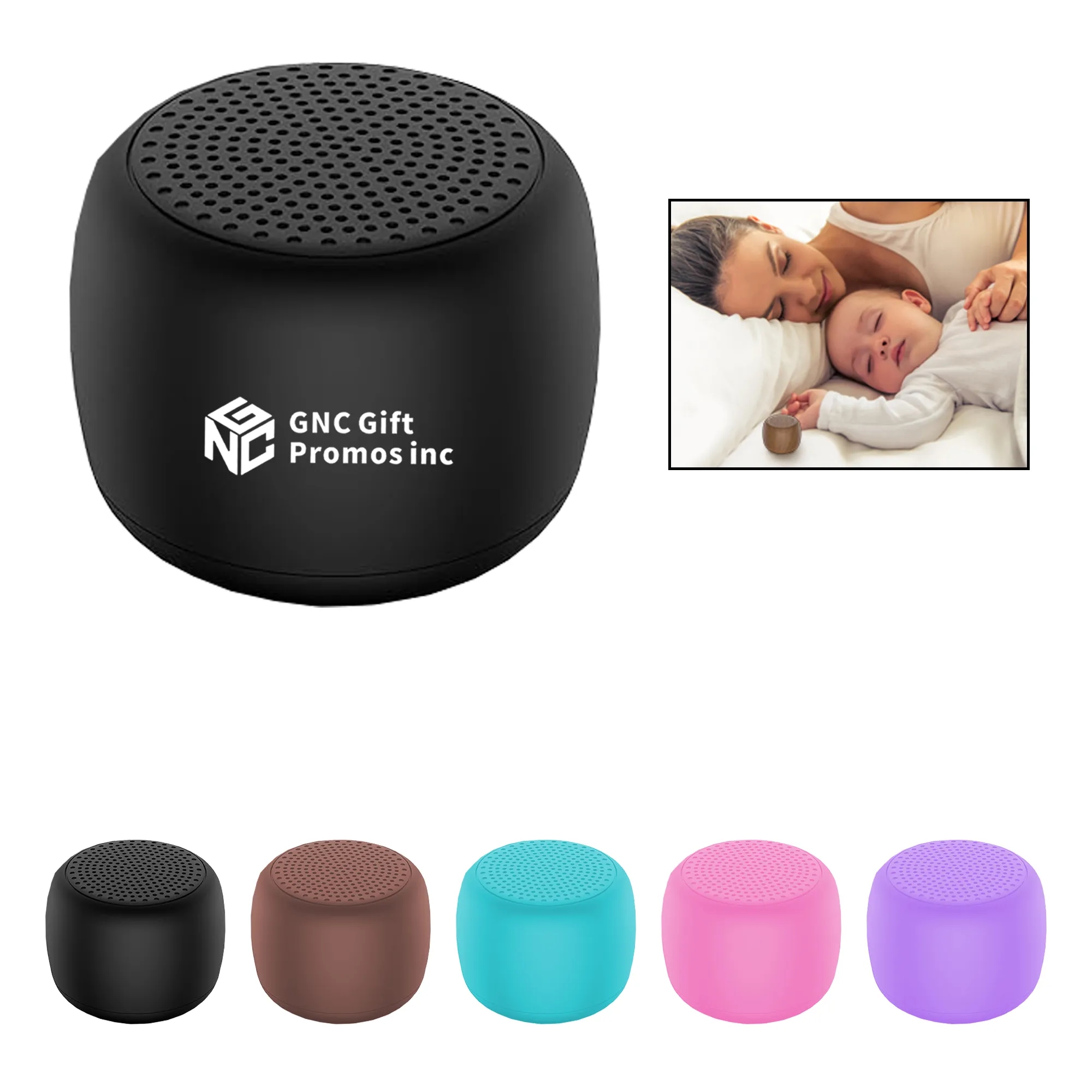 Mini Bluetooth Speaker 1.89" x 1.89" x 1.57" 2