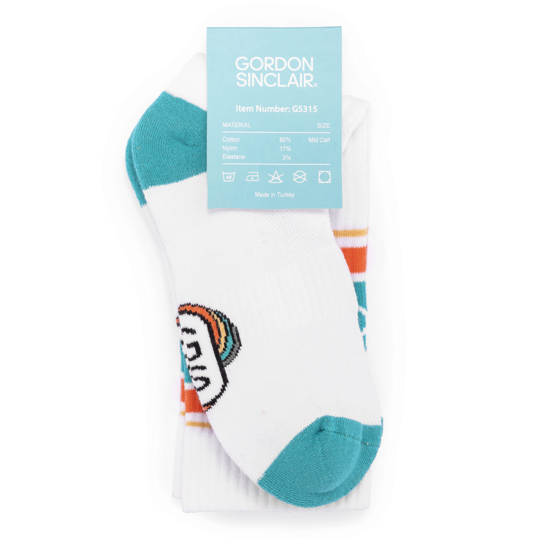 Athletic Cotton Blend Socks 8