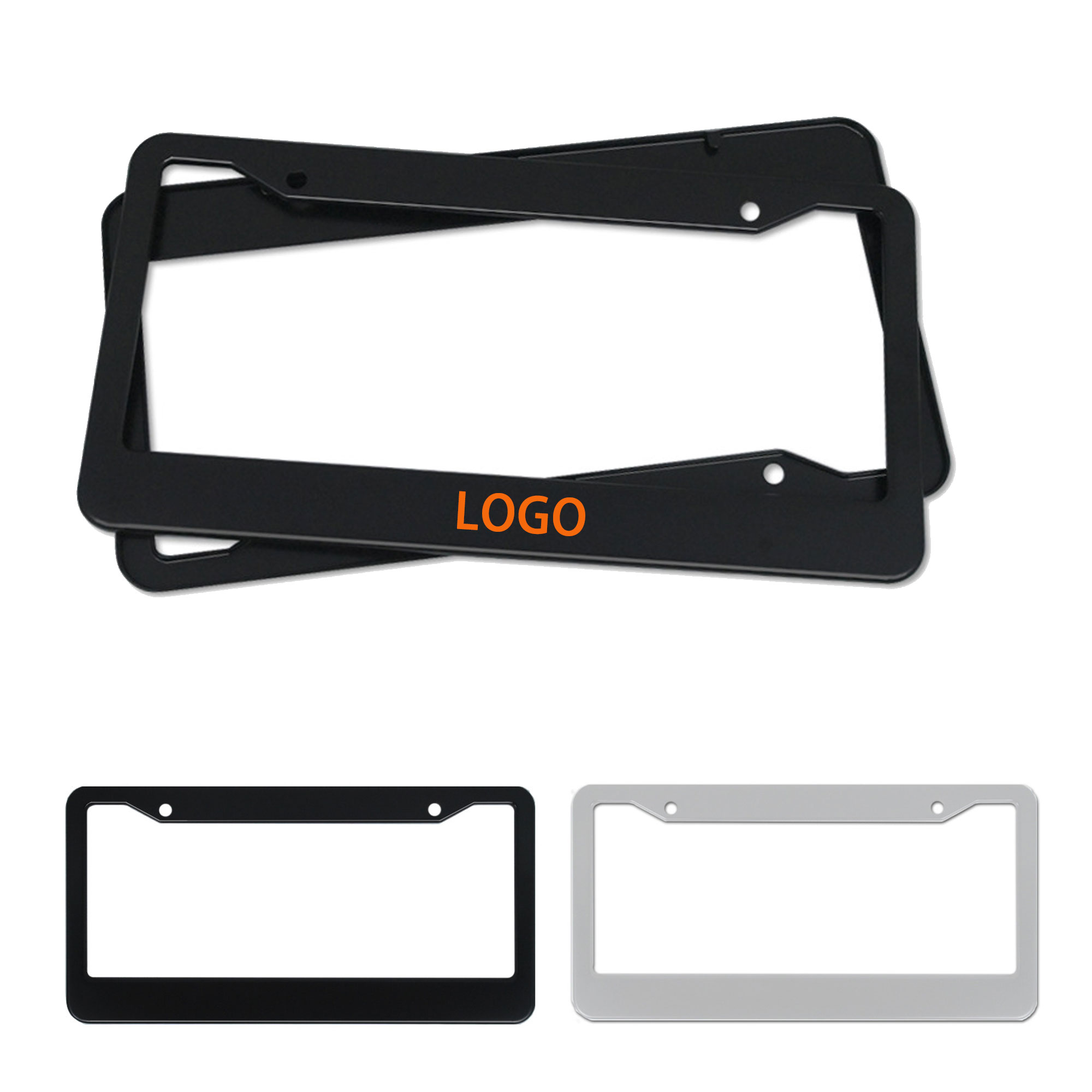 Custom Aluminum License Plate Frame 1