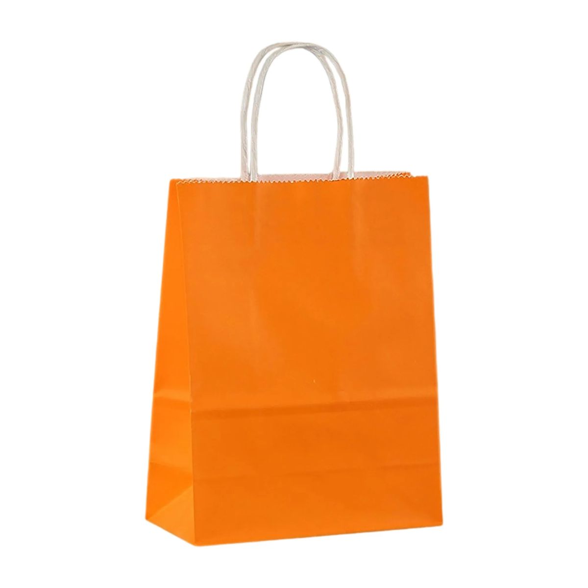 Brown Kraft Double Cup Holder Bag with Handle 10