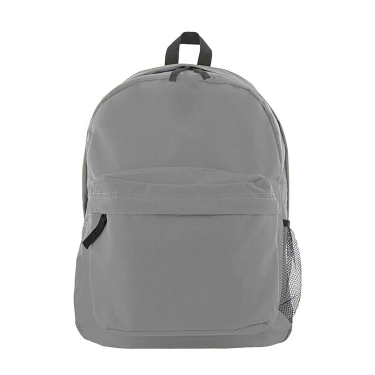17" Classic Backpacks - Gray Mesh Pocket 2