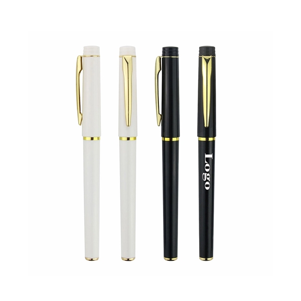 Slim Ballpoint Pens Black Ink 0.5 mm Luxury