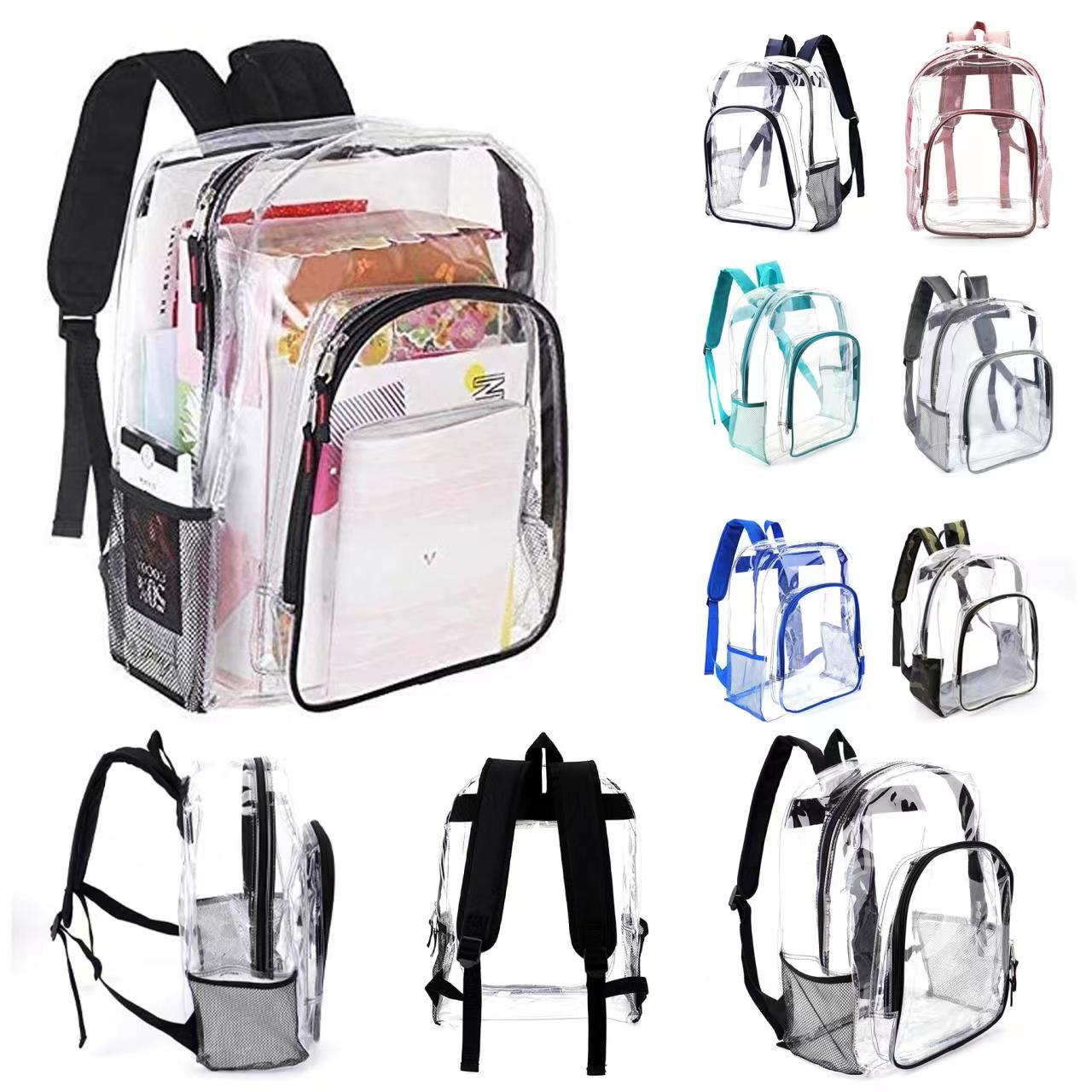 PVC Transparent Backpack 2