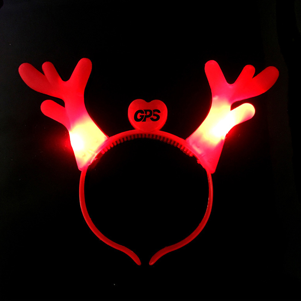 Christmas Shining Deer LED Hair Hoop 3