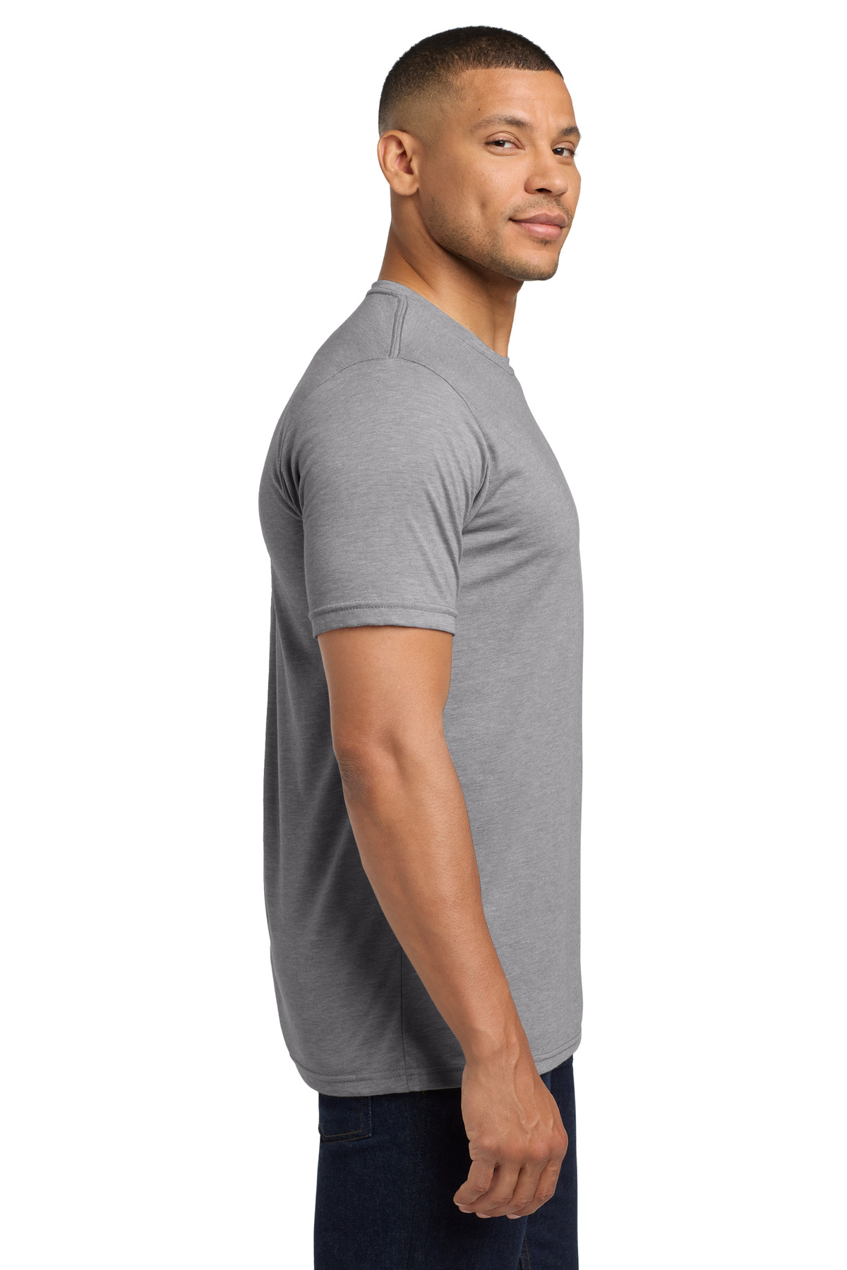 Next Level Apparel Adult Poly/Cotton Tee. NL6200 1