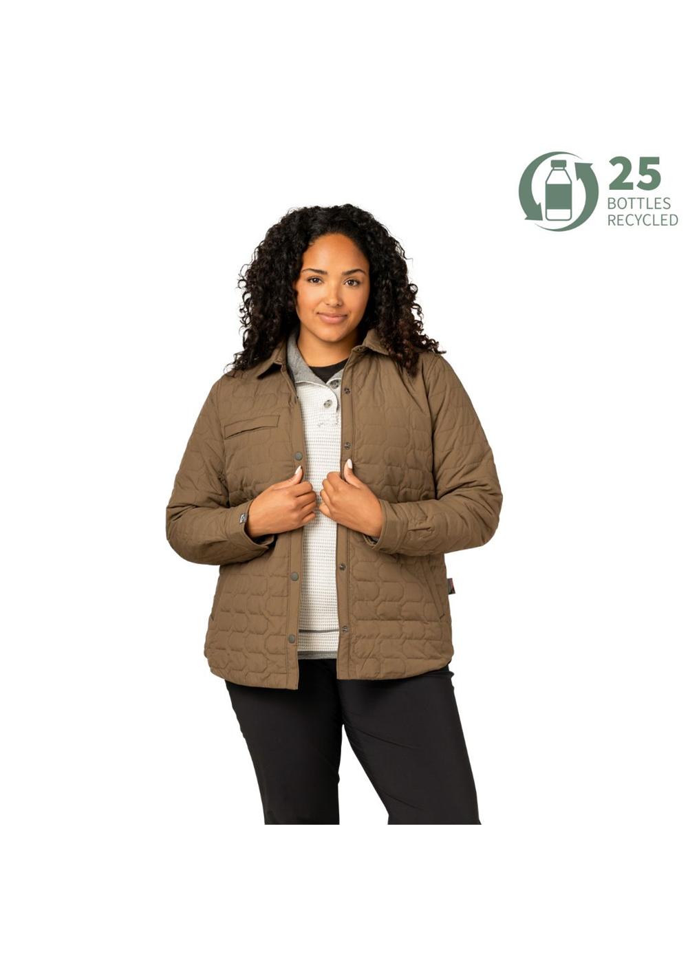 Storm Creek Women's Artisan 100 GSM Insulated Quilted Shirt Jacket 6