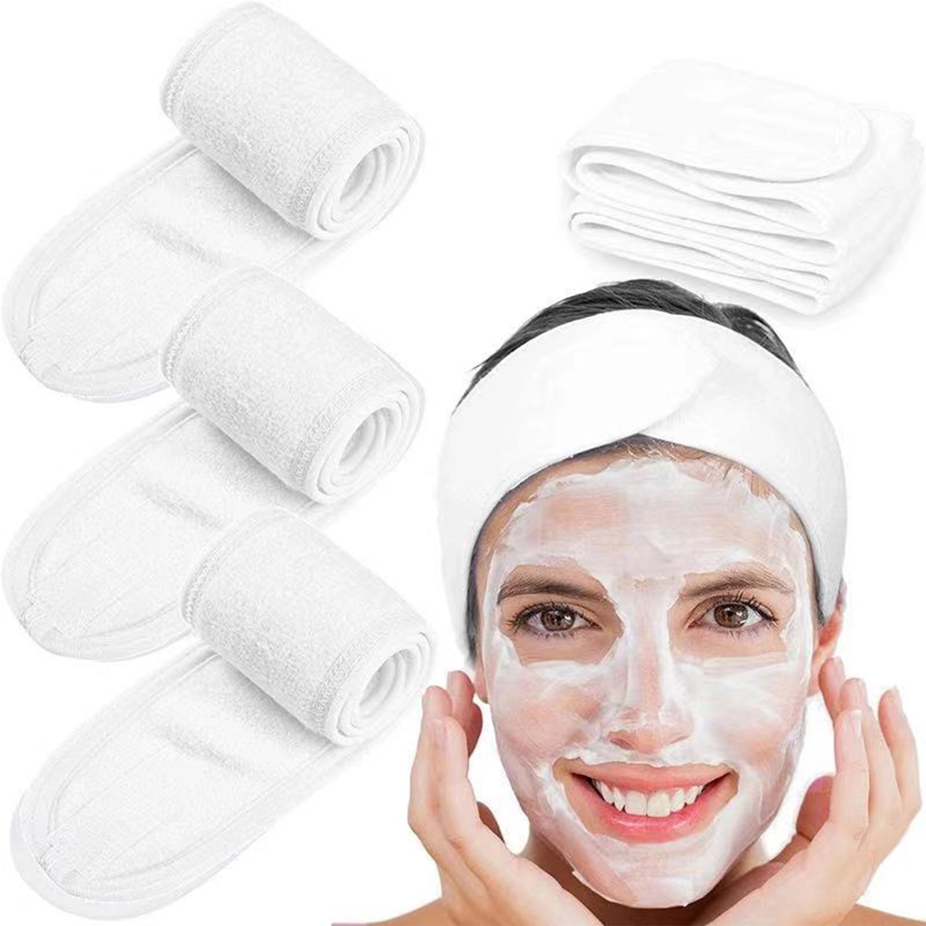 Adjustable Spa Facial Headband 7