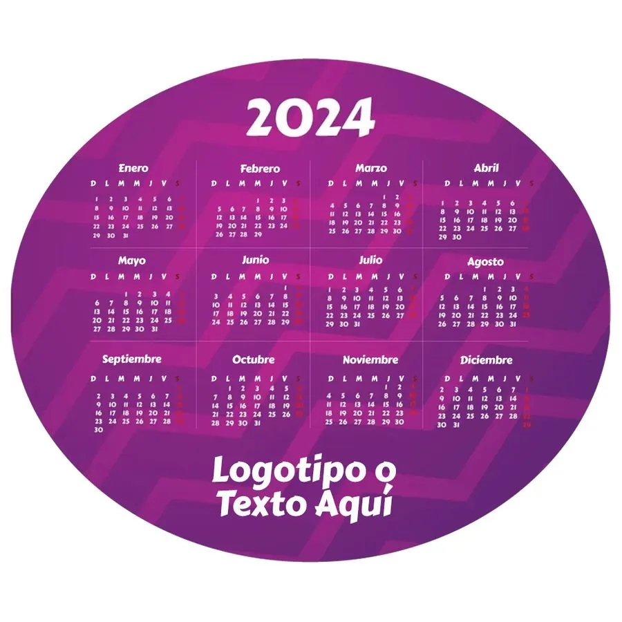 Custom Purple Mouse Pad 6