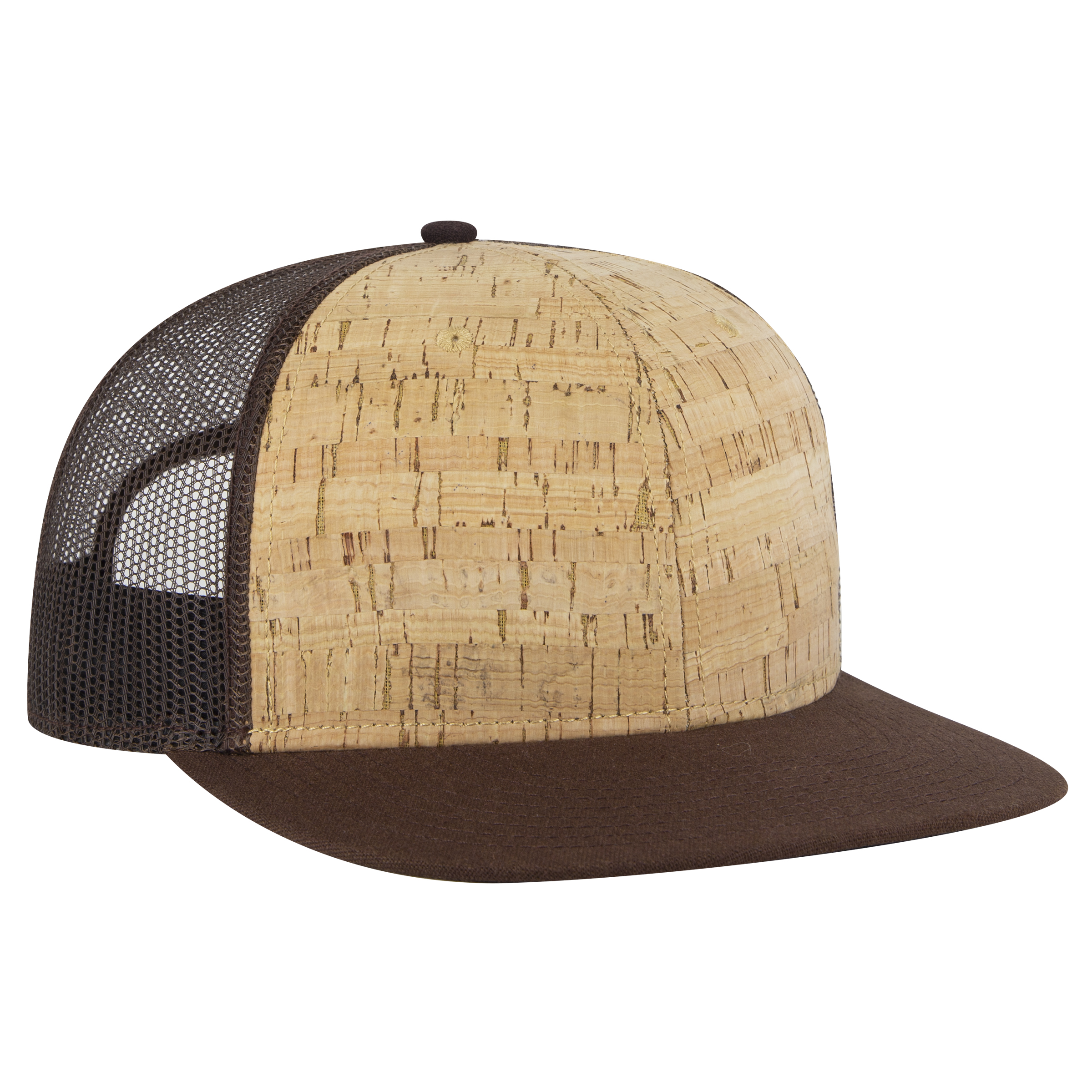 OTTO CAP® OTTO SNAP 6 Panel Pro Style Mesh Back Trucker Snapback Hat 39