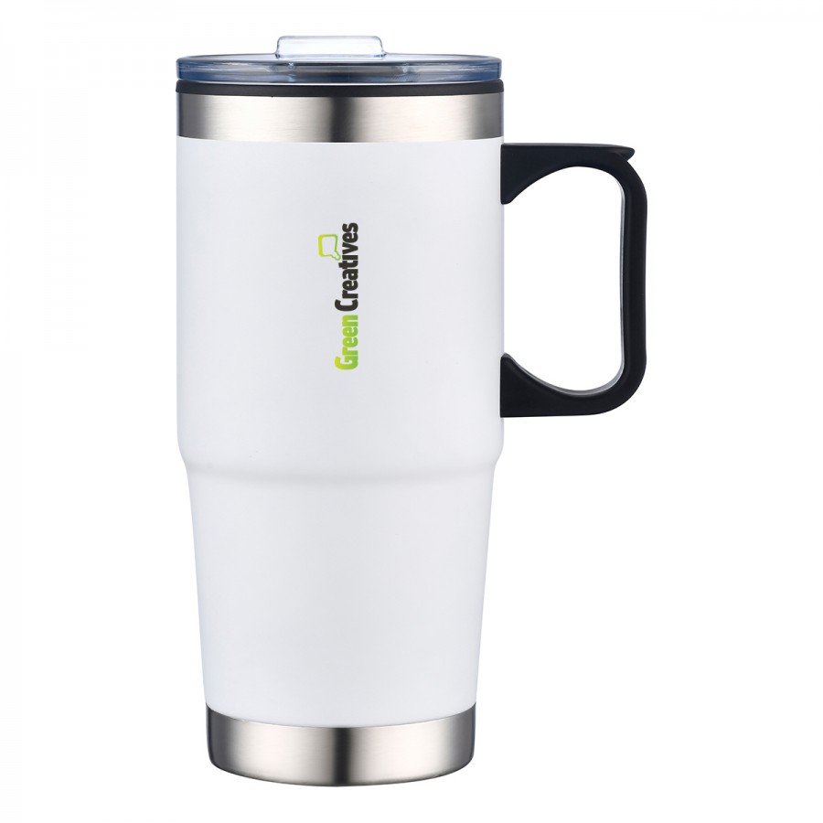 EcoSip 24oz Stainless Steel Travel Mug with Steel Bottom 5
