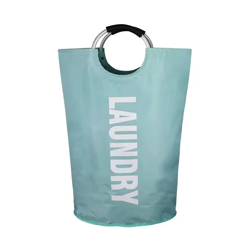 90L Large Laundry Basket Waterproof Clothes Bin Collapsible 2