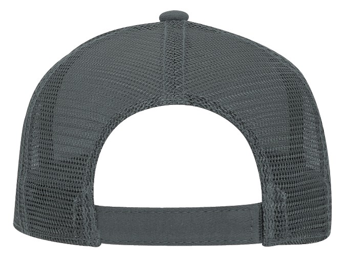 OTTO CAP® 5 Panel Mid Profile Mesh Back Trucker Hat 45