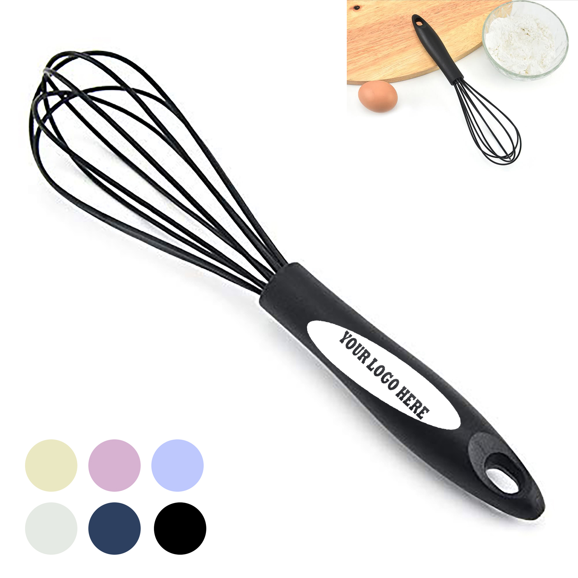 7" Silicone-Coated Mini Whisk 2