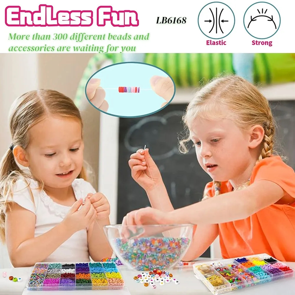 Assorted Beads for DIY Bracelet Making Kit 5