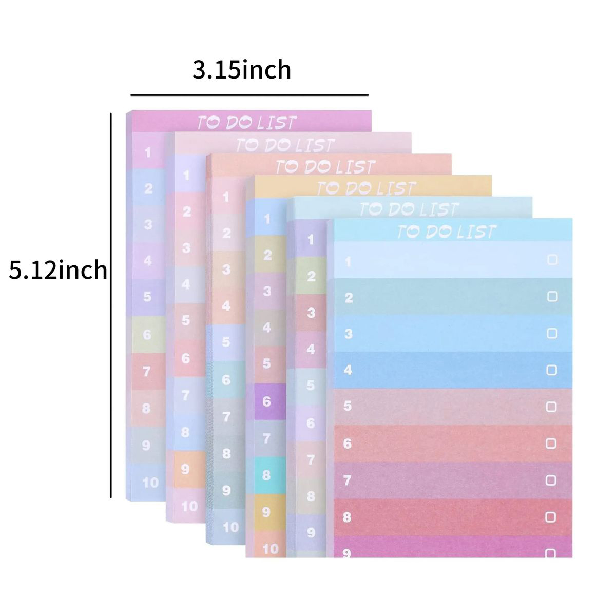 Adhesive Note Pads for Quick Daily Reminders 3