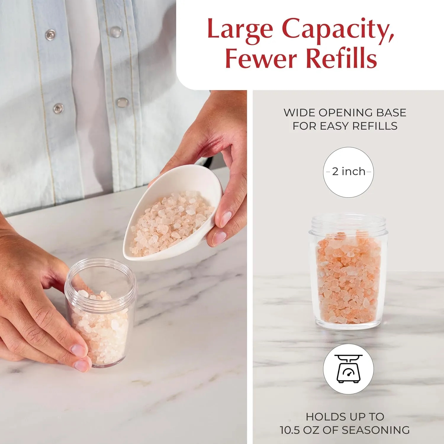135ML Stainless Steel Spice Grinder 3