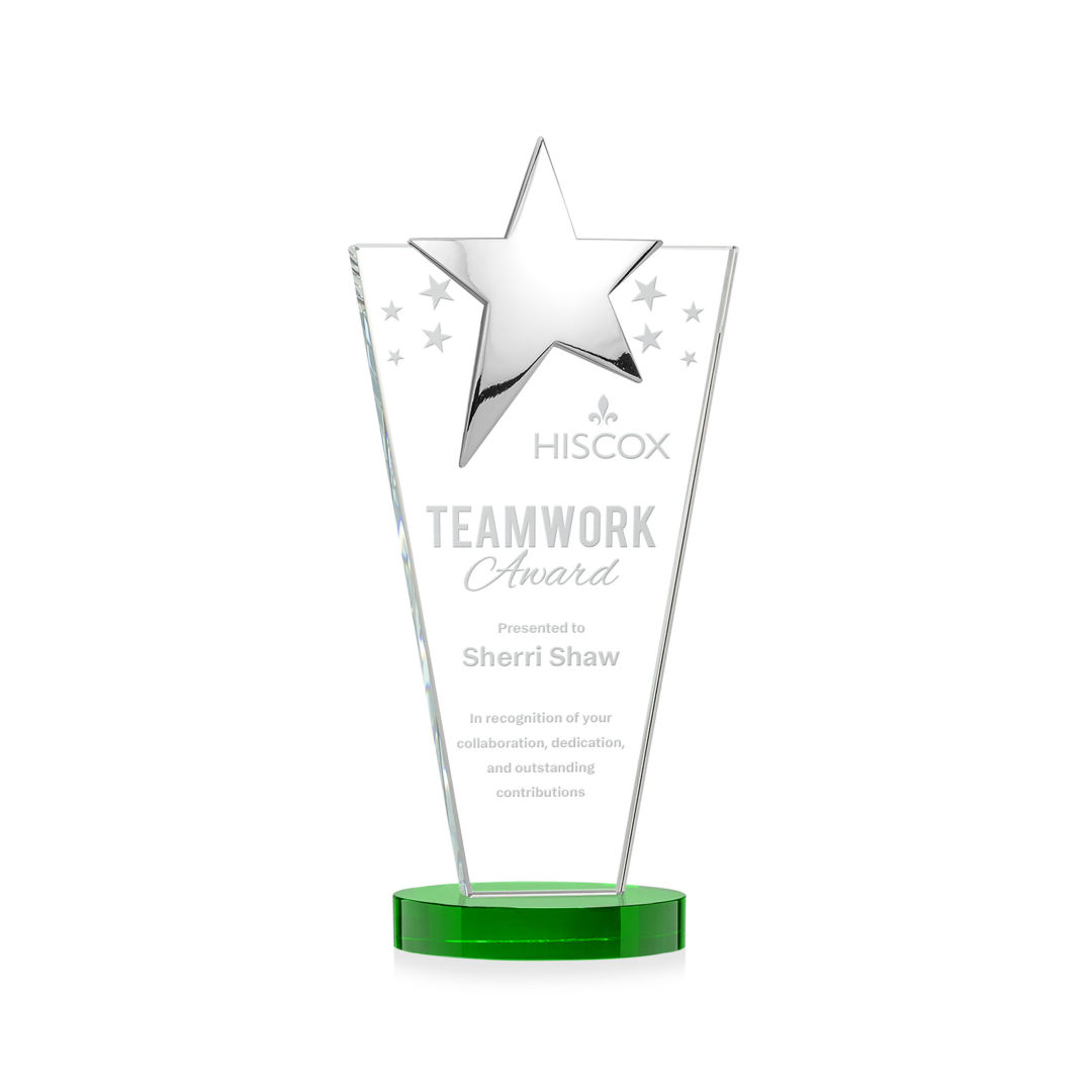 Mantella Chrome Star Award - Green 5
