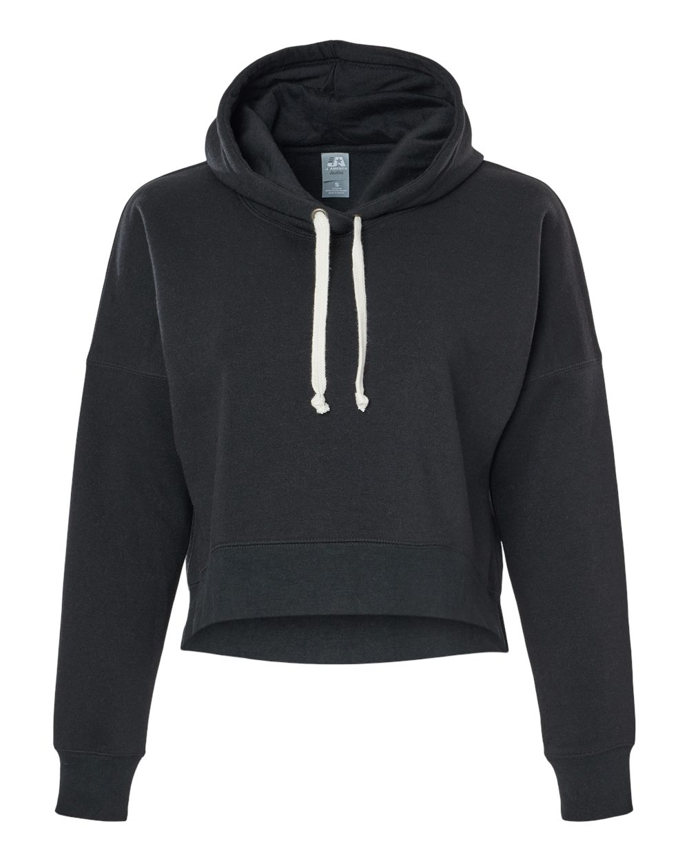 Women's Crop Hooded Sweatshirt - 8853 3