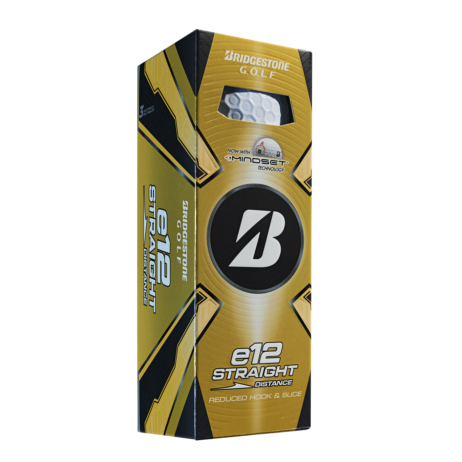 Bridgestone E12 Straight Golf Balls 4