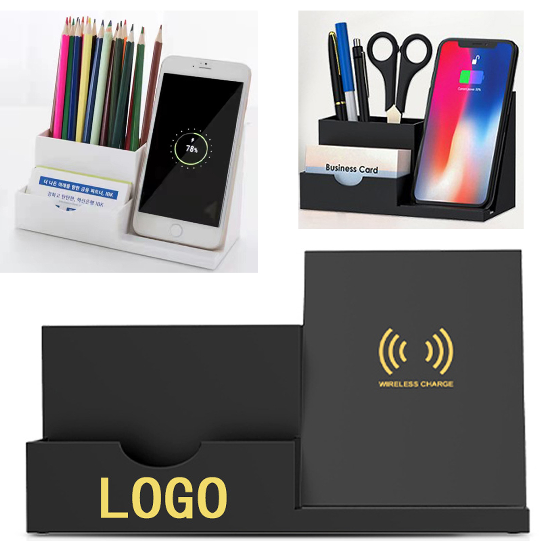 Wireless Charging Pen Holder