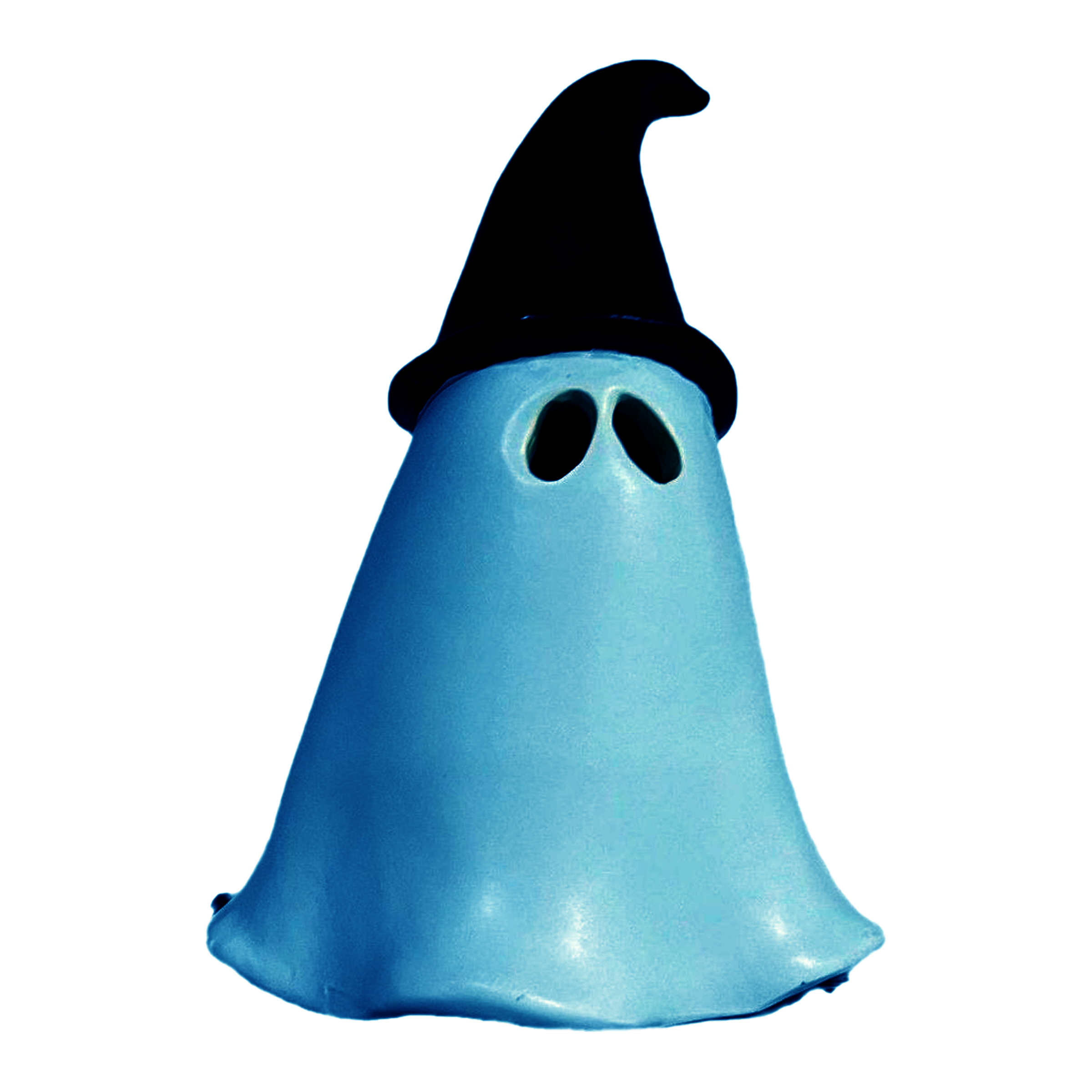 Resin Halloween Ghost Incense Burner ?C Frightfully Fun With Pumpkin And Witch Hat 4