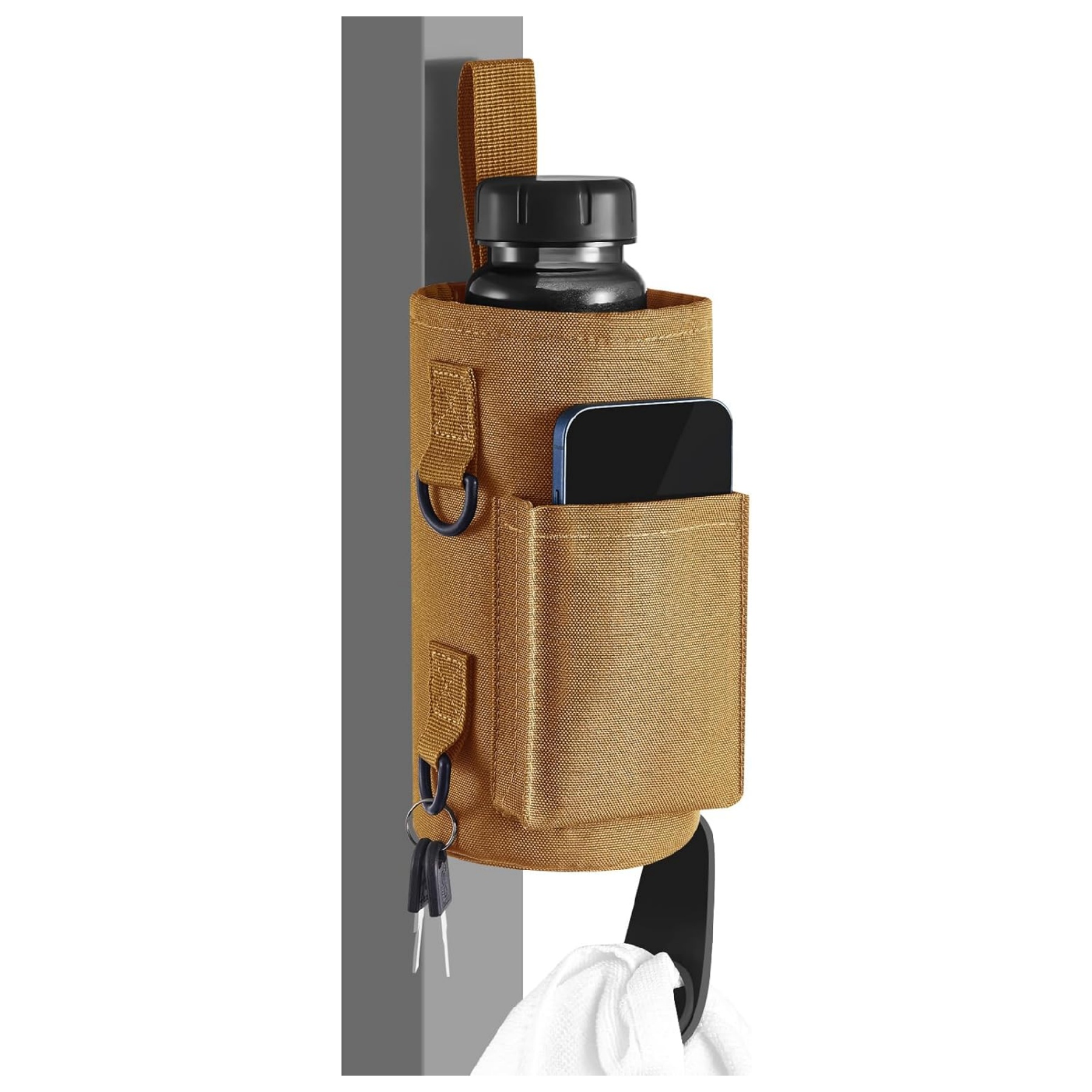 Magnetic Water Bottle Holder Gym Carrier Bag 5