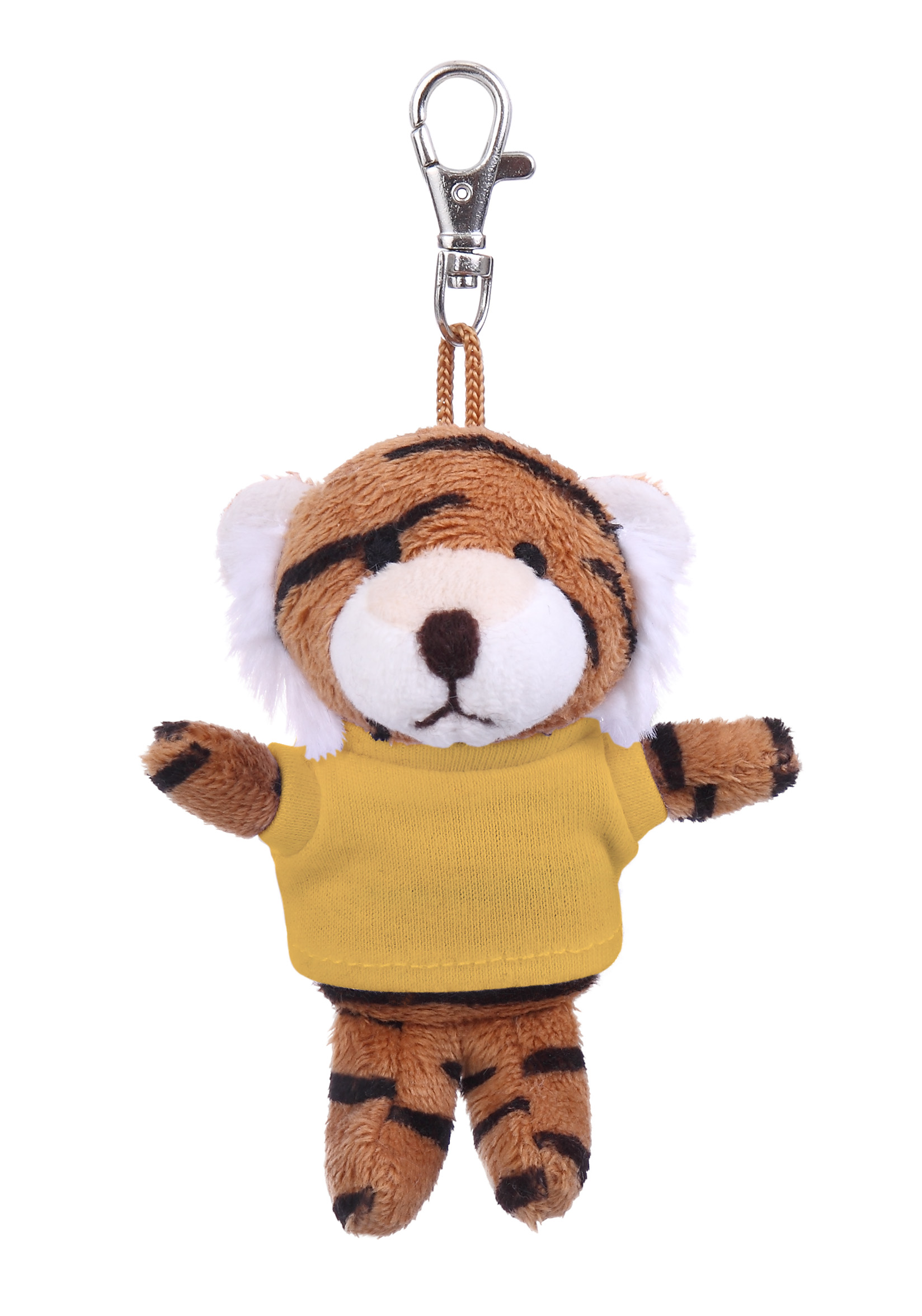 Soft Plush Tiger Keychain with Tee 15