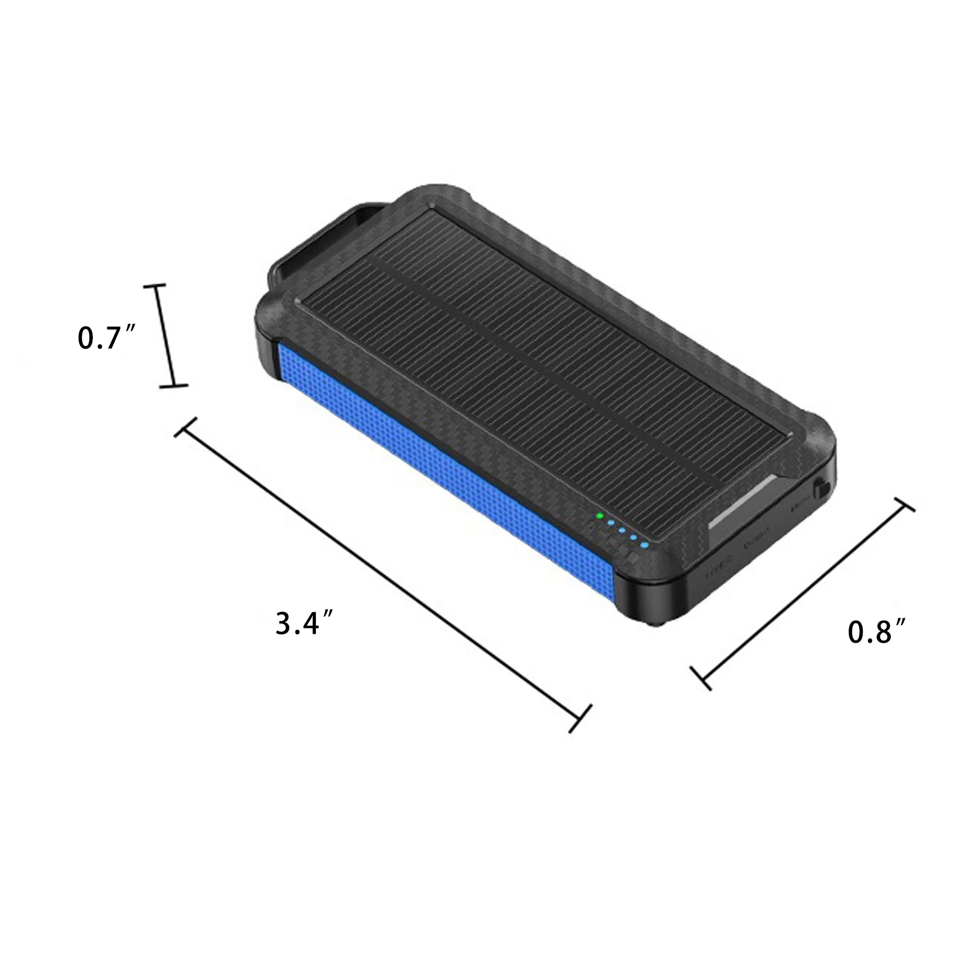 Multi-Function Solar Panel Mobile Power/10000mah 2