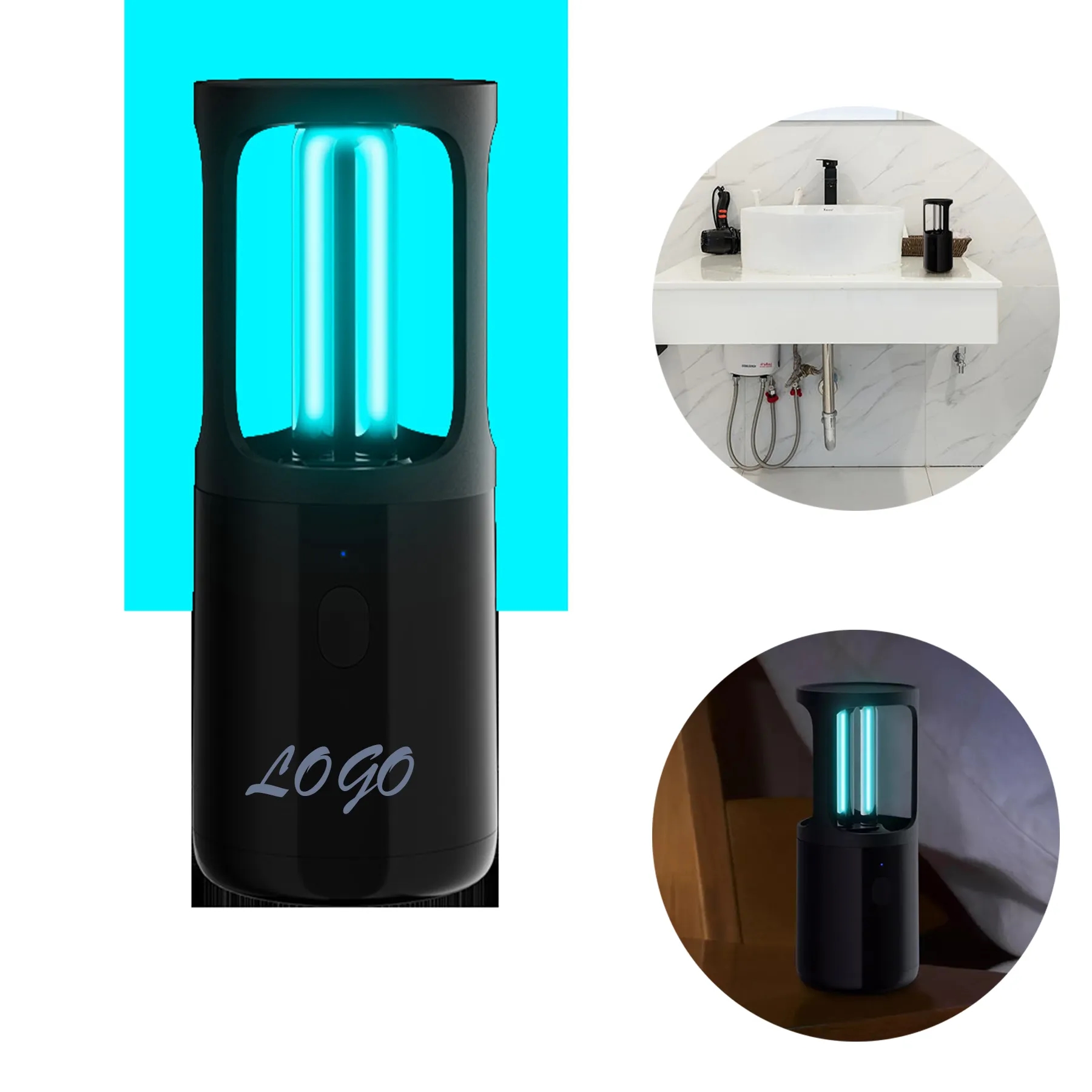 Night Light Perspective Digital Alarm Clock 1