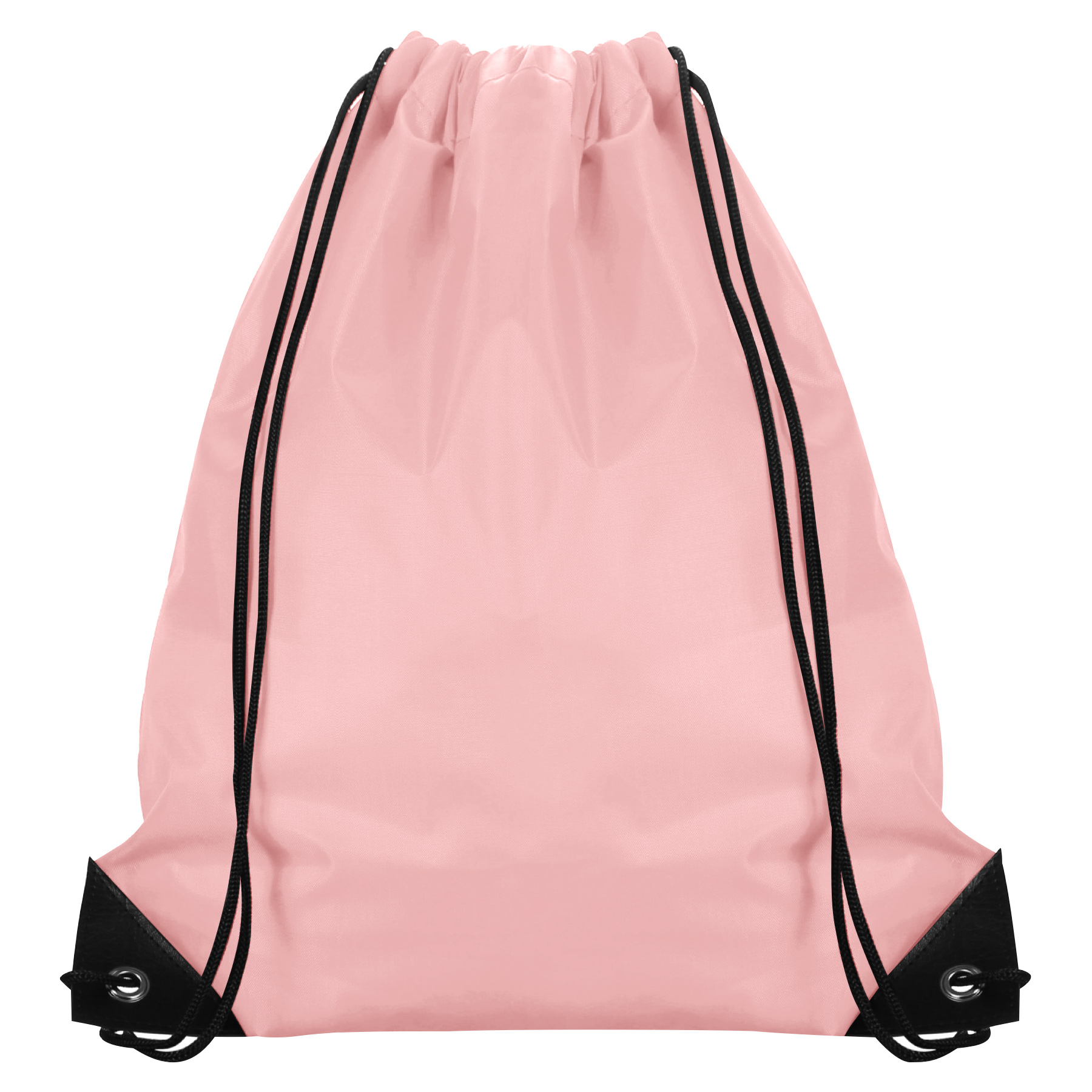 210D Polyester Drawstring Backpack With PU Corners 14