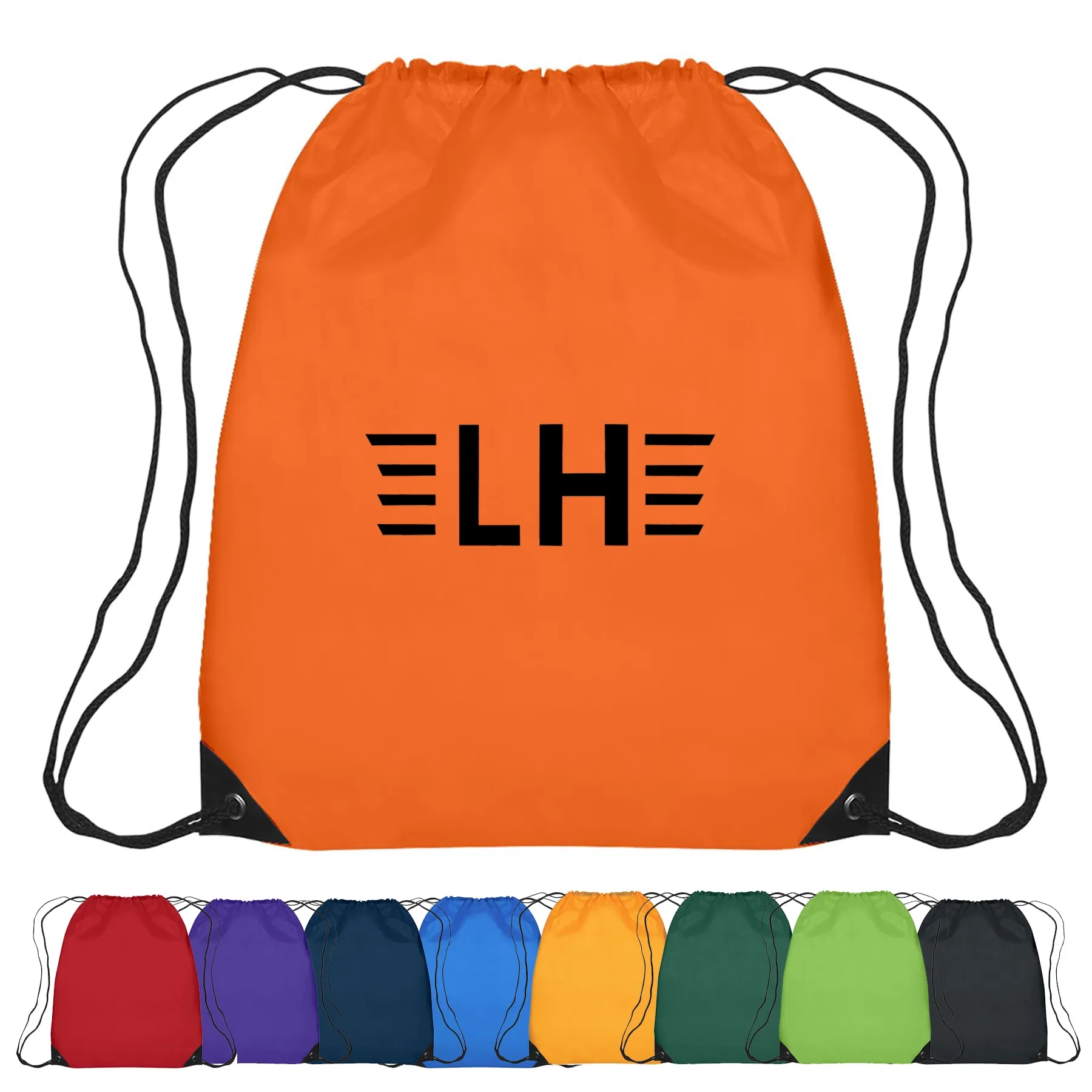 Polyester Drawstring Cinch Backpack 4