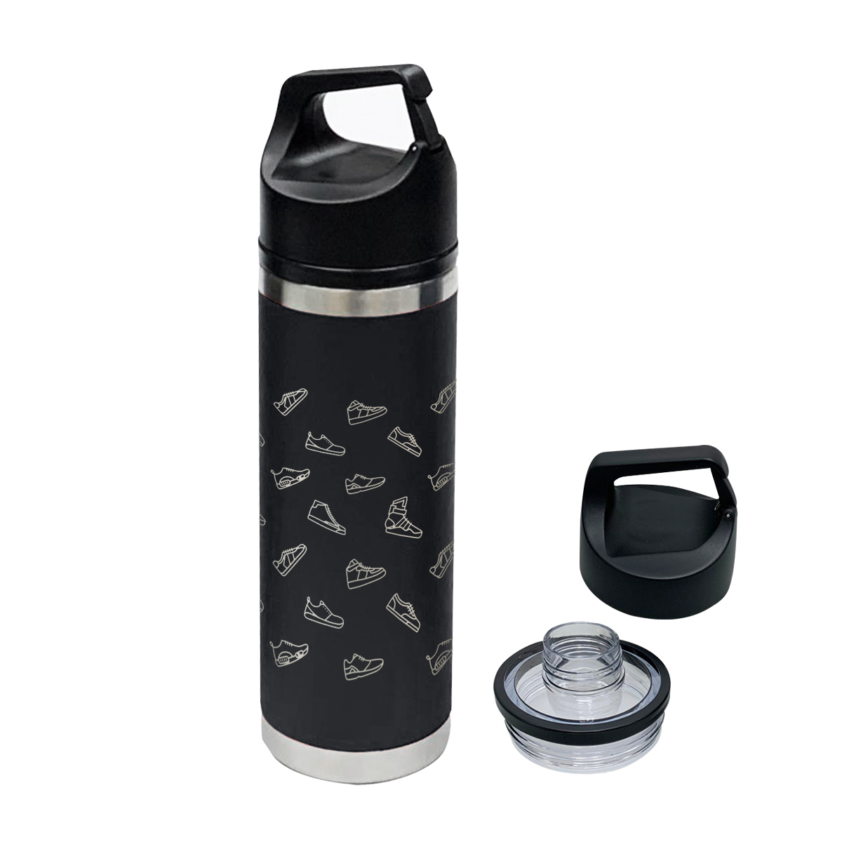 18 Oz. Full Laser Davenport Stainless Steel Bottle 2