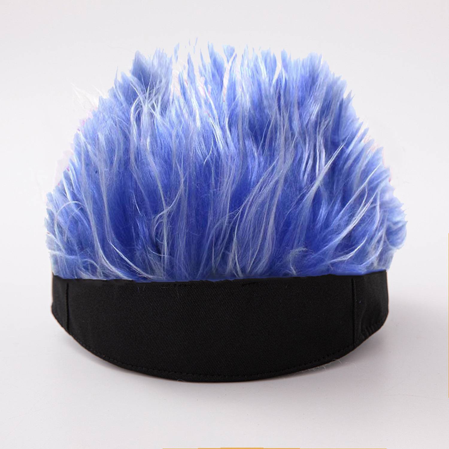 Cheering Sport Fans Breathable Stretchy Wig Cap 2