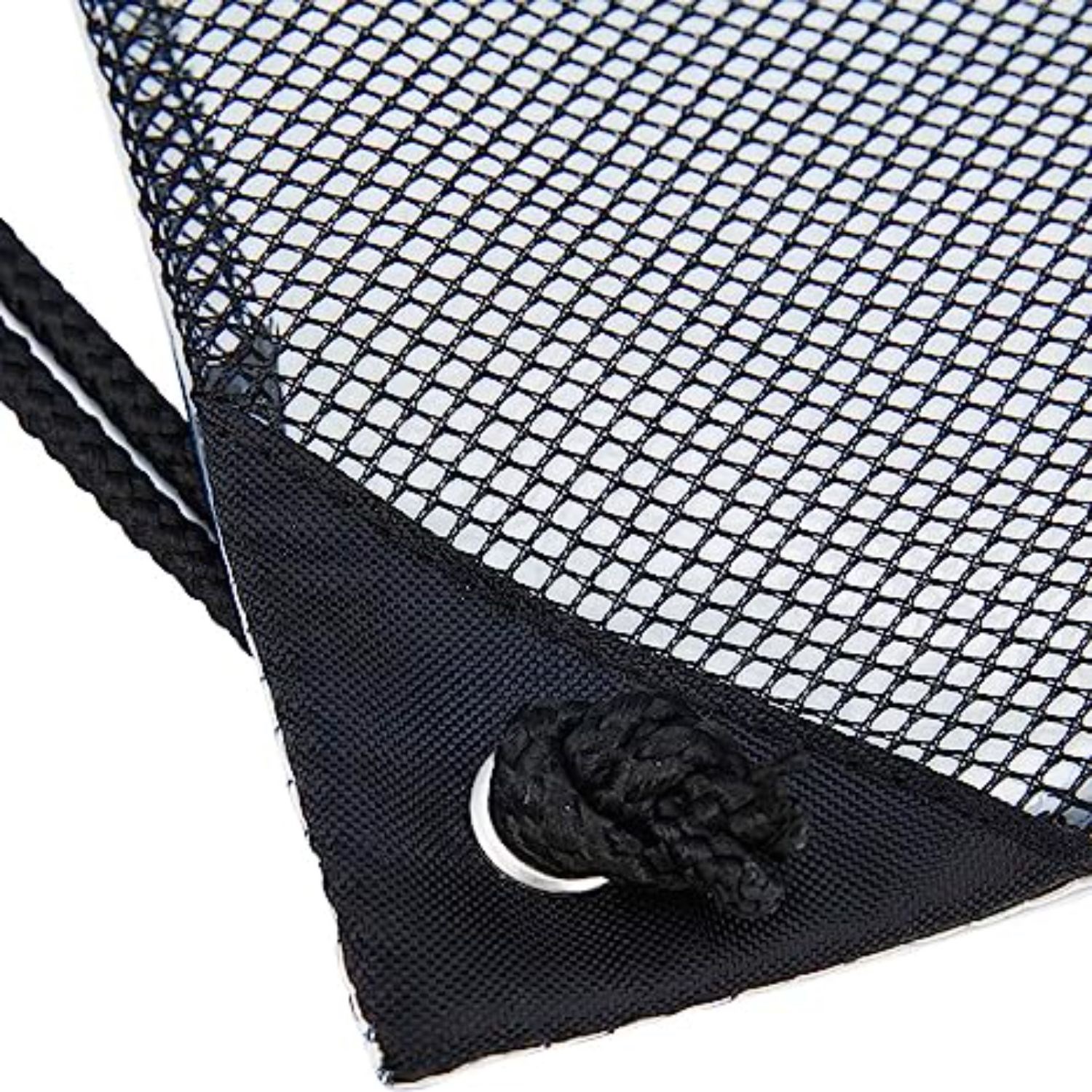 Cinch Sacks Backpack Clear PVC Drawstring Bag with Front Zipper Mesh Pocket 9